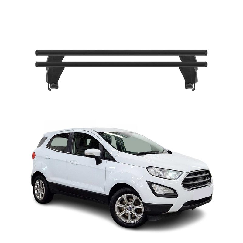2018-2022 Ford Ecosport Roof Rack Cross Bars Black