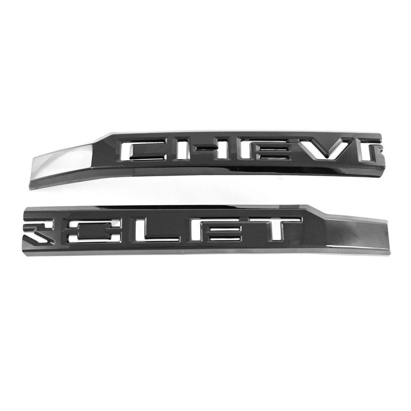Fits 2019-2021 Chevy Silverado 1500 (TRM-ABS6593BLK)
