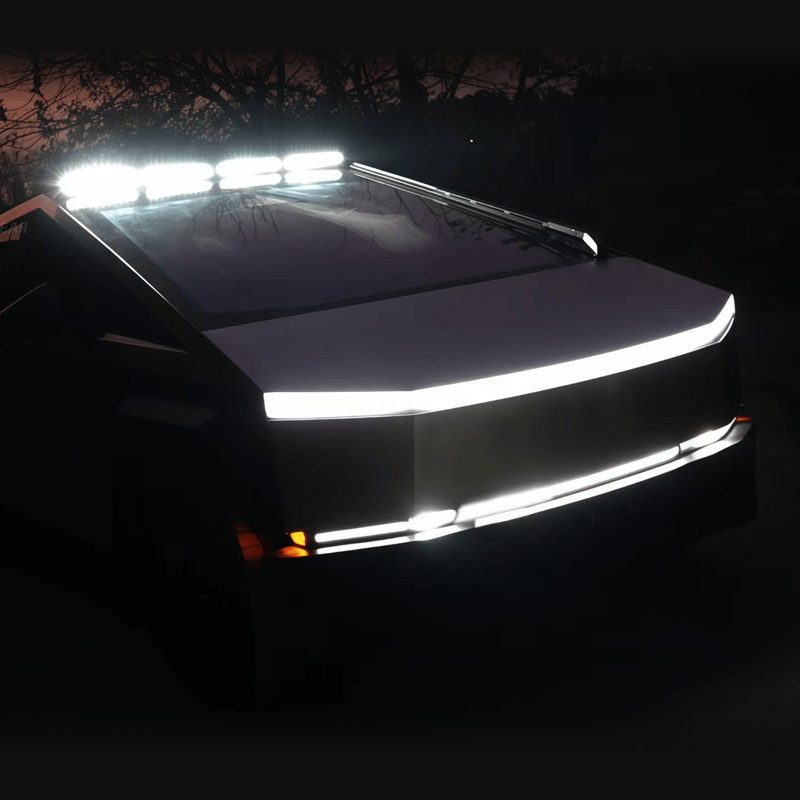 Tesla Cybertruck LED Light Bar Off-Road Overland Roof Top Lighting Bar