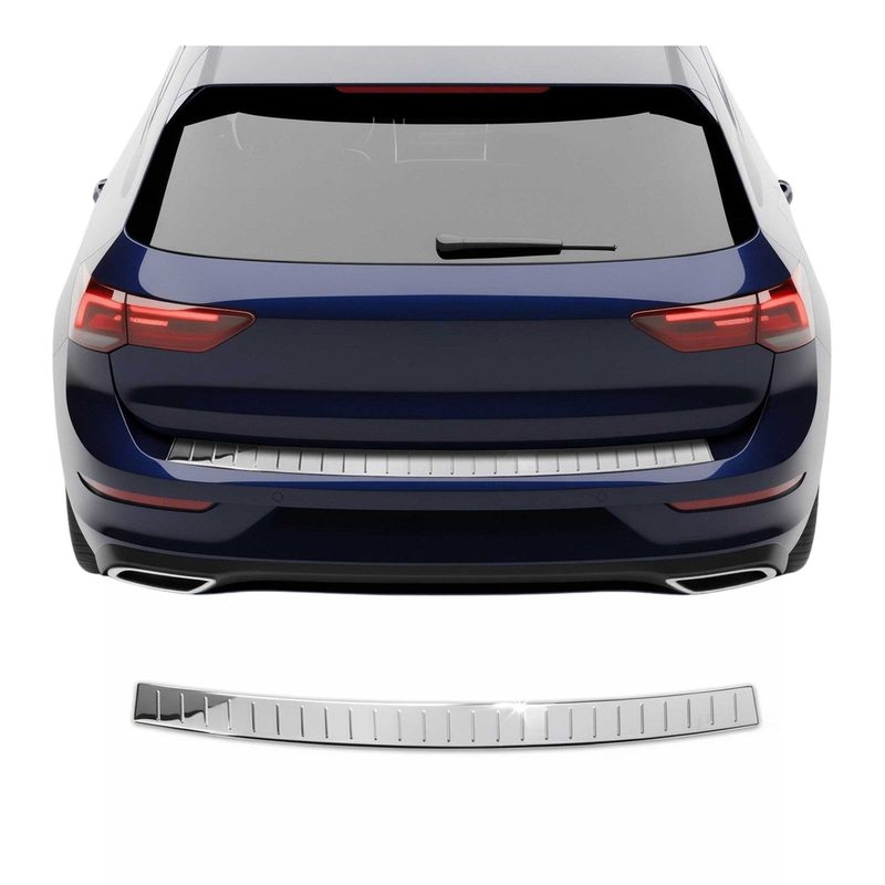 2022-2024 Volkswagen Golf MK8 Rear Bumper Sill Cover Protector Guard