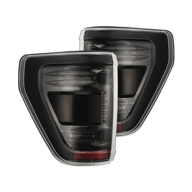 AlphaRex LUXX Series Black LED Tail Lights 653028