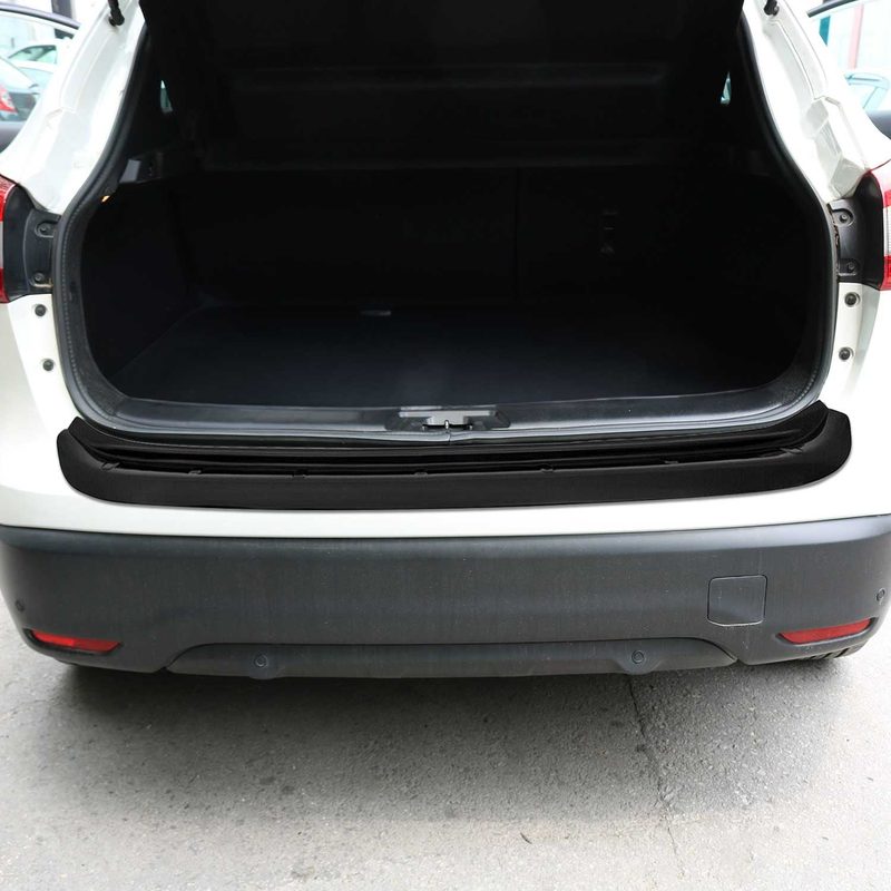 2017-2020 Nissan Rogue Sport Rear Bumper Guard Acrylic Black