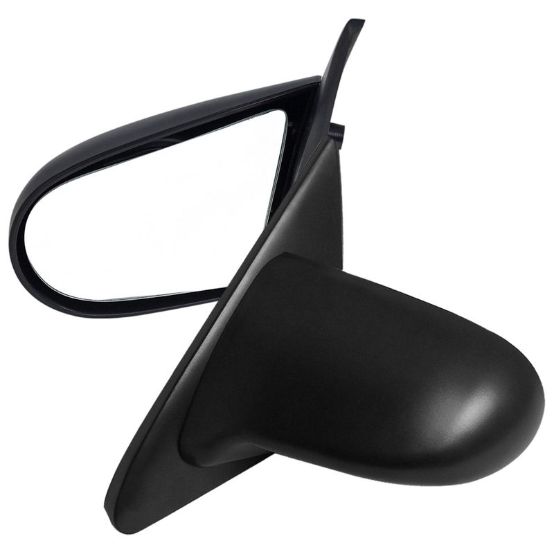 1992-1995 Honda Civic Coupe/Hatchback Black Manual Adjustable Spoon Mirrors