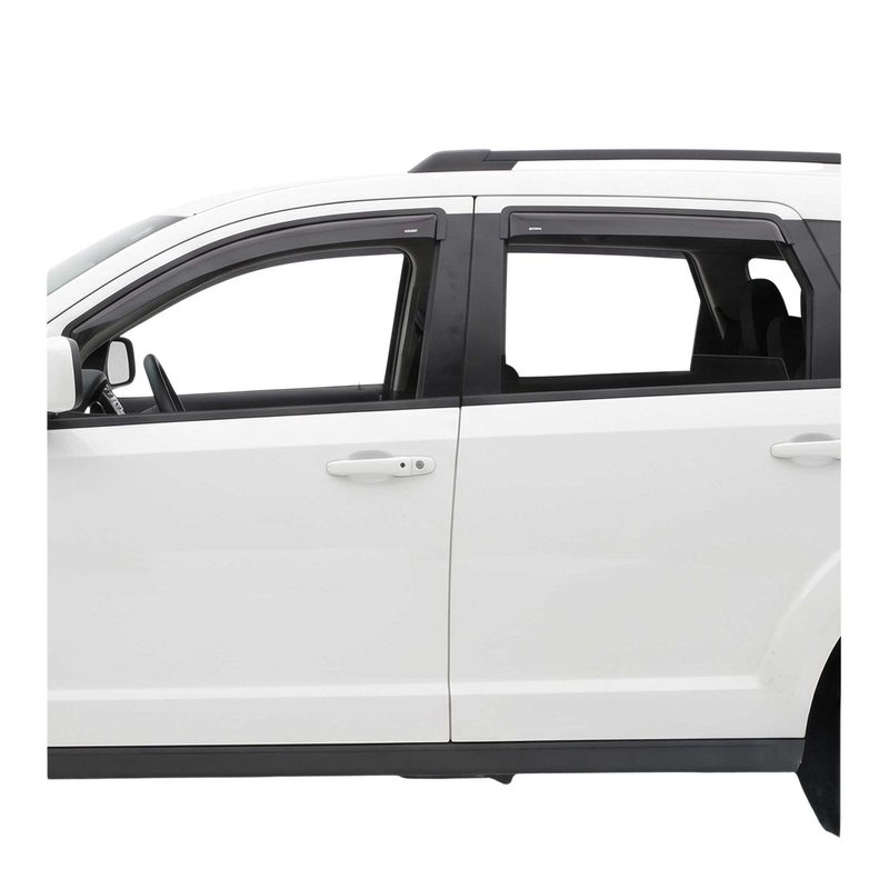 2009-2020 Dodge Journey Window Visor Vent Rain Deflector 4Pcs Smoke