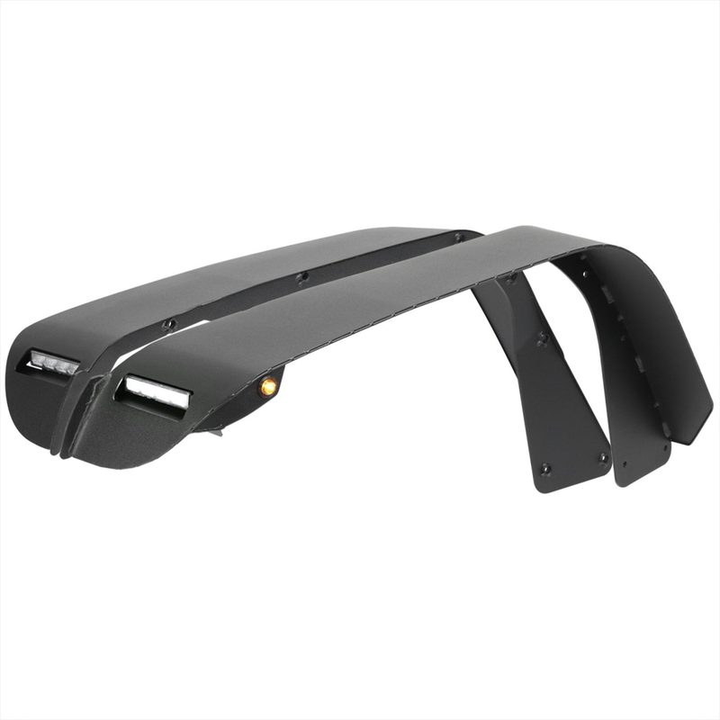 2020-2022 Jeep Gladiator JT Switchback LED Front Flat Fender Flares