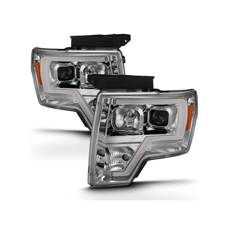 Anzo Chrome Switchback Projector Headlights 111444