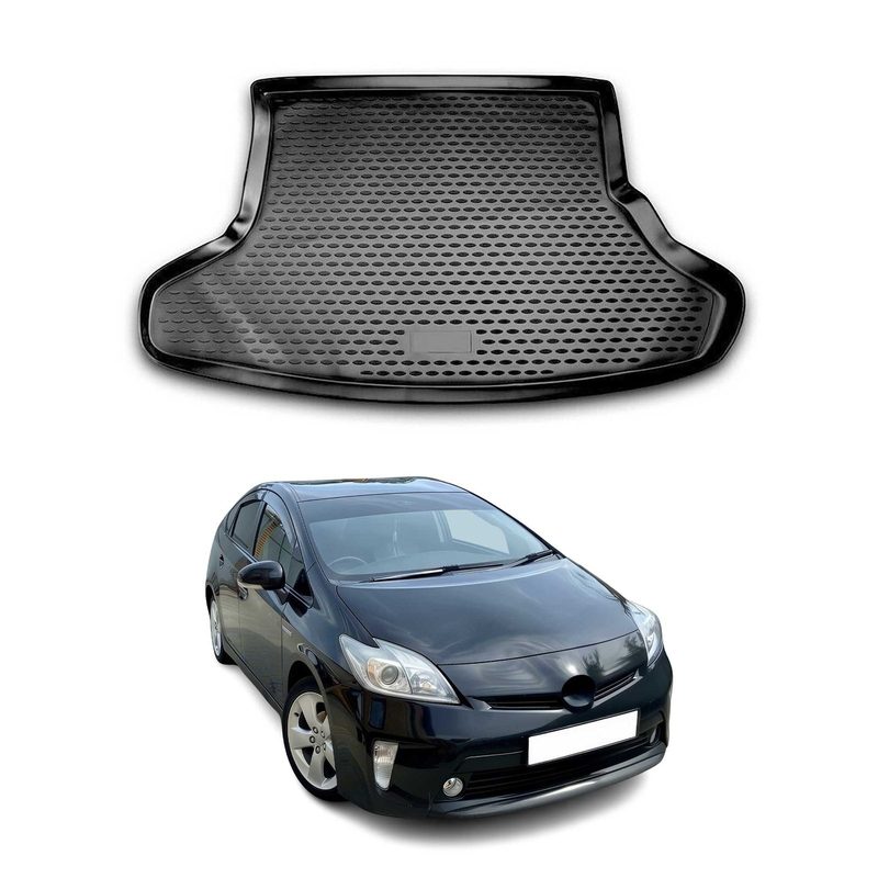 2010-2015 Toyota Prius Cargo Liner Trunk Mat All Weather Black