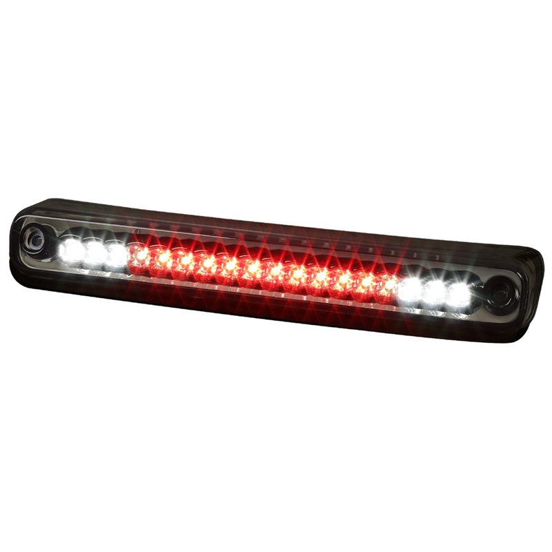 1994-2000 Chevy GMC C/K 1500/2500/3500 LED 3rd Brake Tail Light Chrome/Smoke