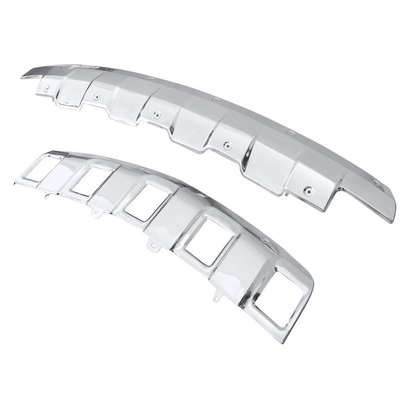 2006-2008 Mercedes Benz W164 ML350 Front & Rear Chrome S.Steel Skid Plate Kit