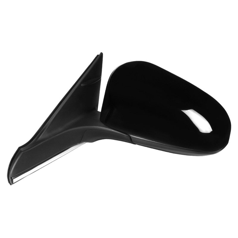 2015-2018 Toyota Camry Glossy Black 5Pin Heated &Adjustable Side Mirror Driver