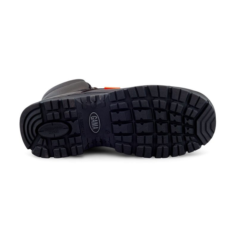 Bota 20 Flor entera Café Suela Tropa Hule