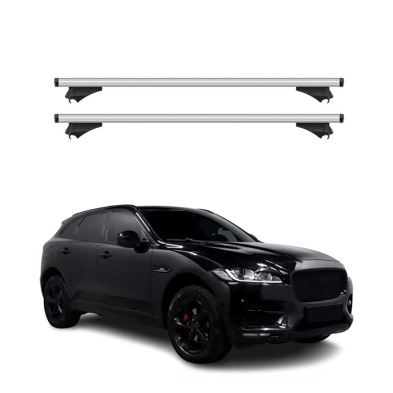 2017-2026 Jaguar F-Pace Roof Rack Cross Bars Silver