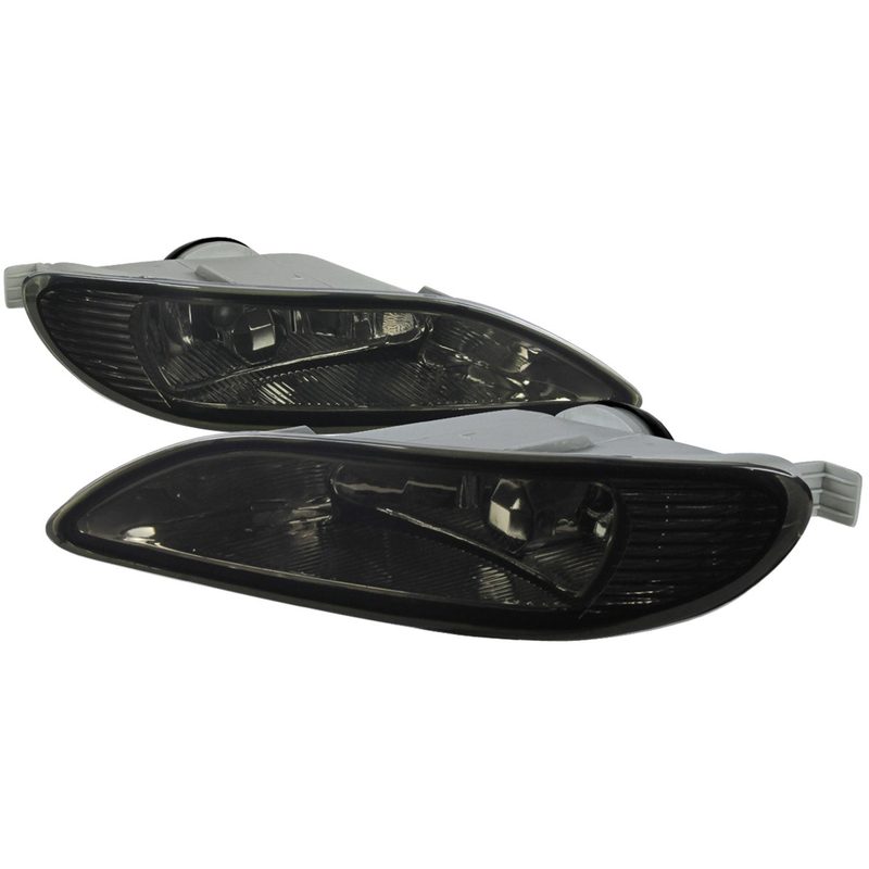 2002-2008 Toyota Solara/Camry/Corolla 9006 Fog Lights Kit Chrome/Smoke Lens