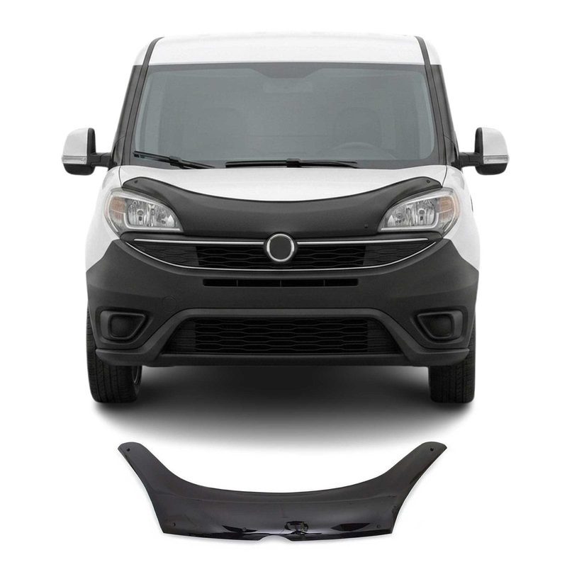 2015-2022 RAM ProMaster City Front Bug Shield Hood Deflector 1 Pc Smoke