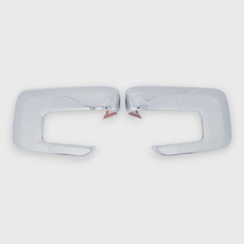 2021-2024 Ford F-150 Mirror Cover Caps Chrome 2Pcs ABS Plastic
