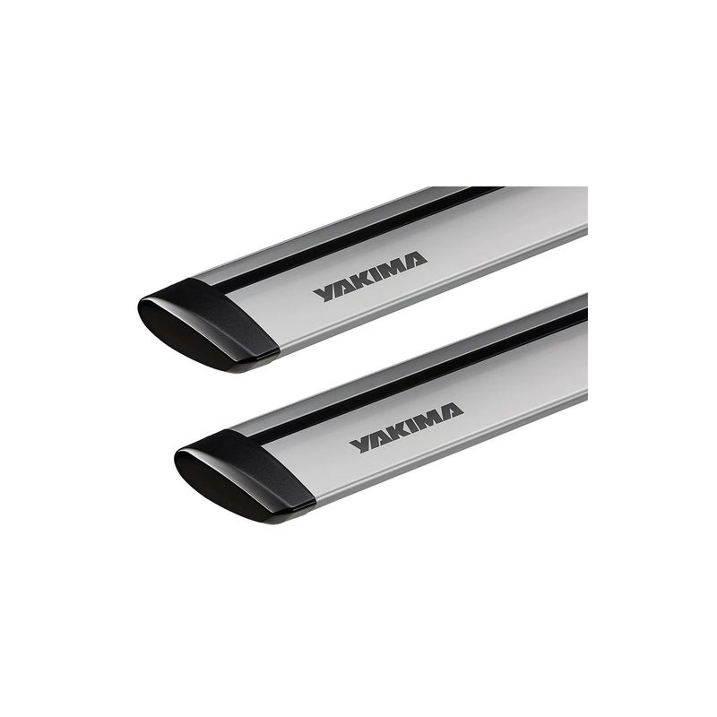 Yakima Baseline Towers w/ 2 60-Inch Jetstream Silver Bars 8000162&YAK-8006122&YAK-8006122&YAK-8000429