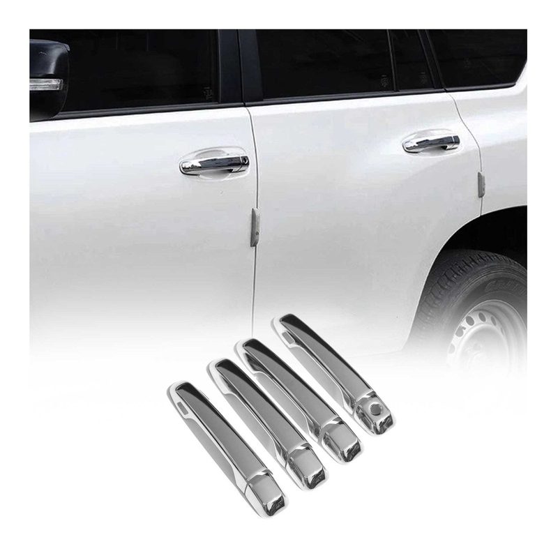 2010-2013 Lexus GX 460 Car Door Handle Cover Protector Stainless Steel Chrome 8 Pcs