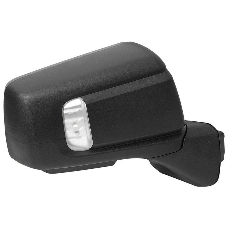 2019-2024 Chevy Silverado 1500 Black Manual Fold &Heated Side Mirror Passenger