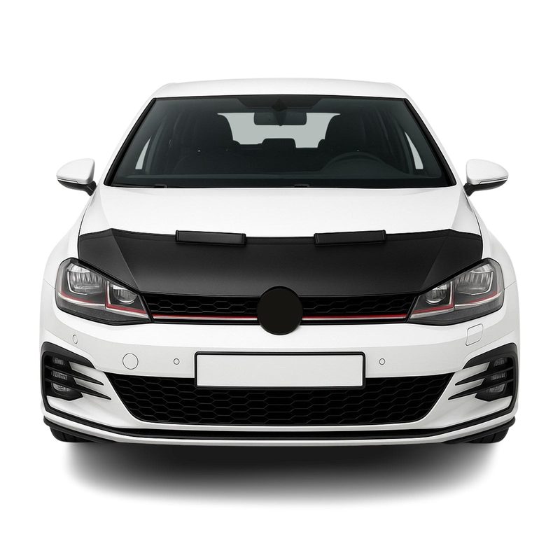 2015-2021 VW Golf Mk7 Car Bonnet Mask Hood Bra Black 1 Pc