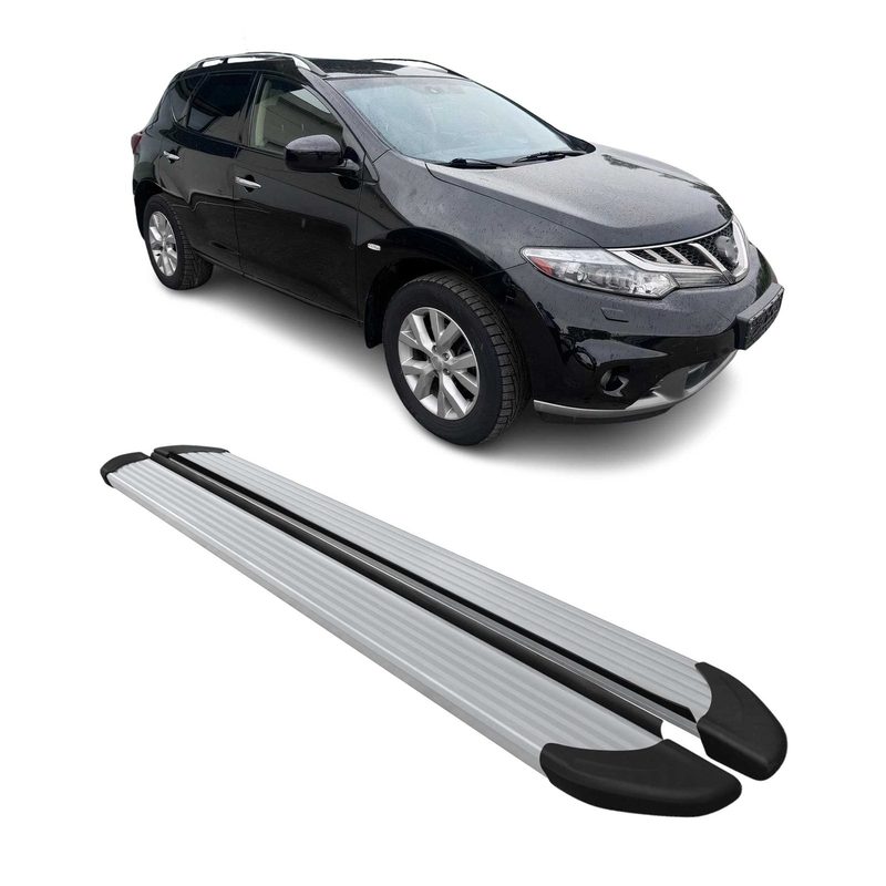2009-2014 Nissan Murano Nerf Bar Side Step Running Boards Alu 2x