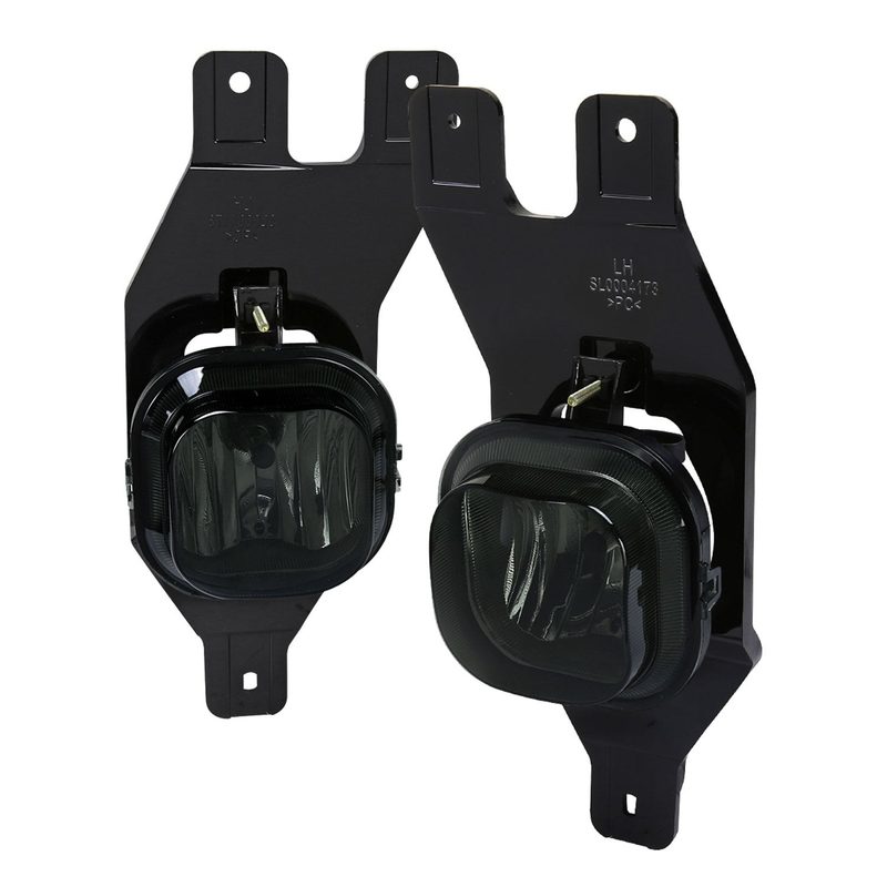 1999-2004 Ford F-250/F-350/Excursion H10 Fog Lights & Switch Chrome/Smoke