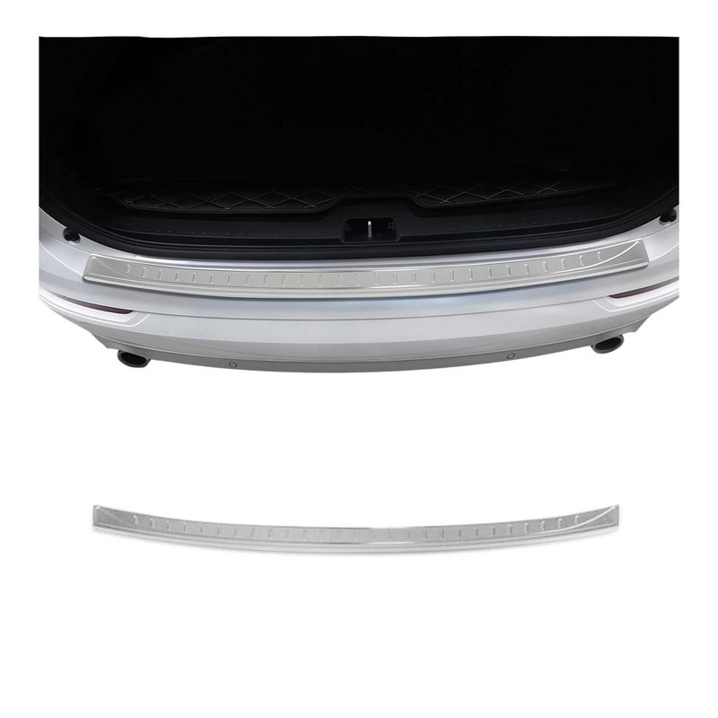2016-2026 Volvo XC90 Rear Bumper Guard Stainless Steel Glossy