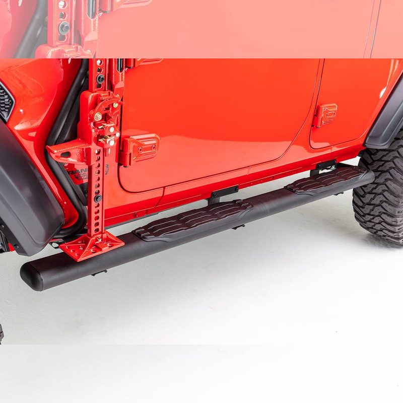 Estribos WIDESIDER 5" Fusion Ngo Tex de 87" para Gladiator 20-25