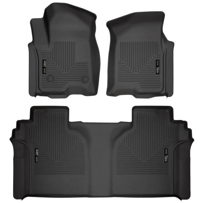 Tapetes Husky Weatherbeater 1ra y 2da Fila para Cheyenne / Silverado / Sierra 1500
