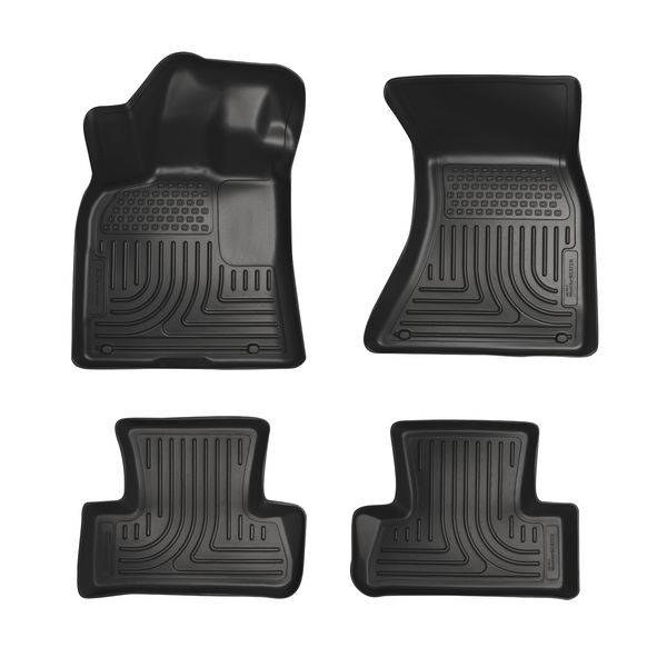 Tapetes Husky Weatherbeater 1ra y 2da color Negro Mercedez-Benz GLK250 13-15