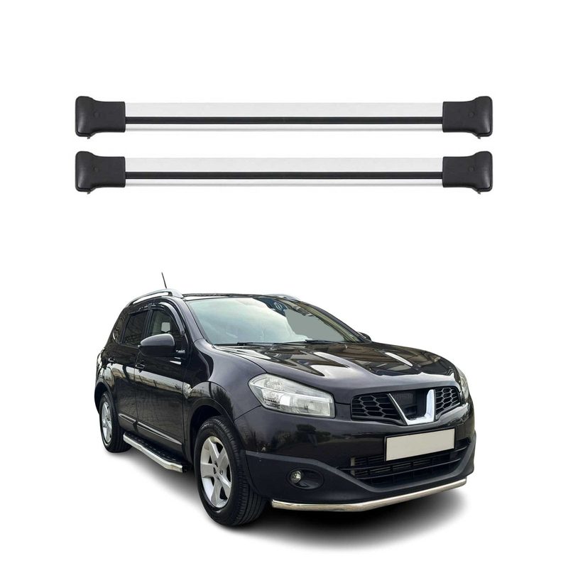 2017-2022 Nissan Rogue Sport Roof Rack Cross Bars Silver