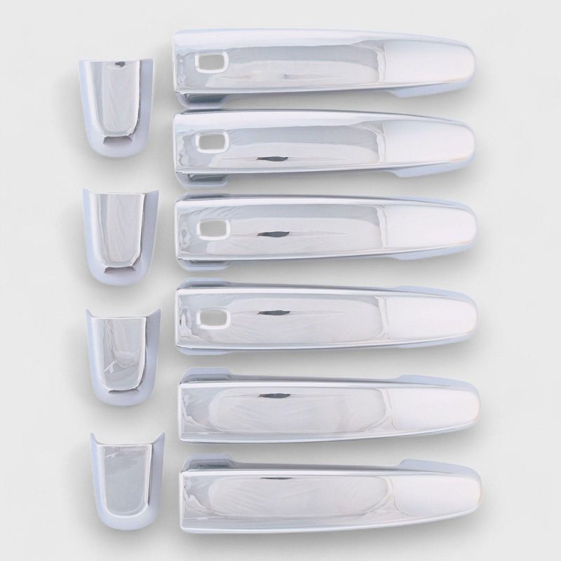 2017-2023 GMC Acadia Door Handle Cover Chrome 10Pcs ABS Plastic