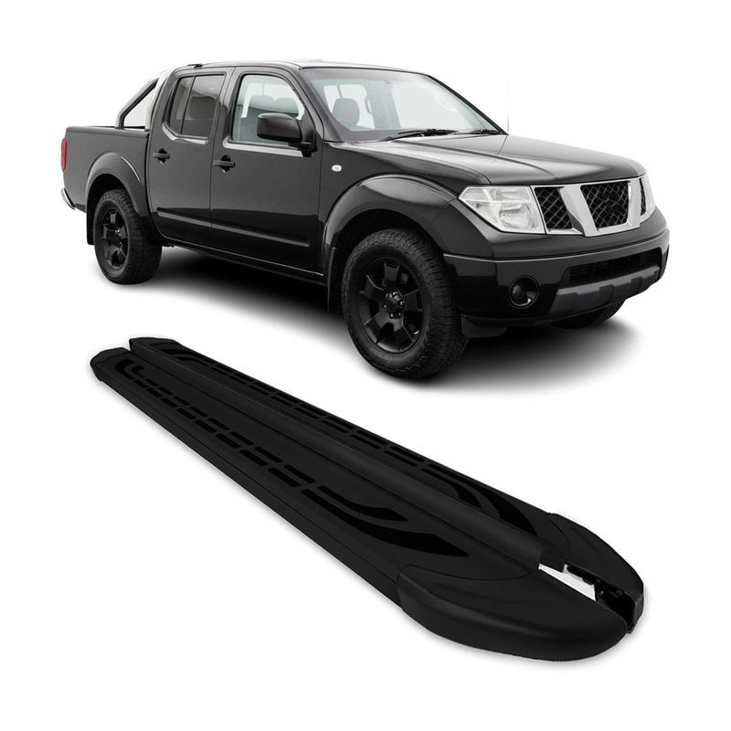 2005-2021 Nissan Frontier Running Boards Side Steps Black