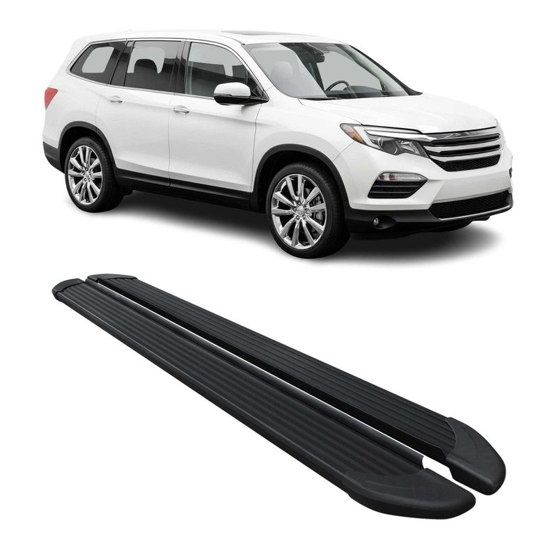 2016-2022 Honda Pilot Nerf Bar Side Step Running Boards Alu 2x