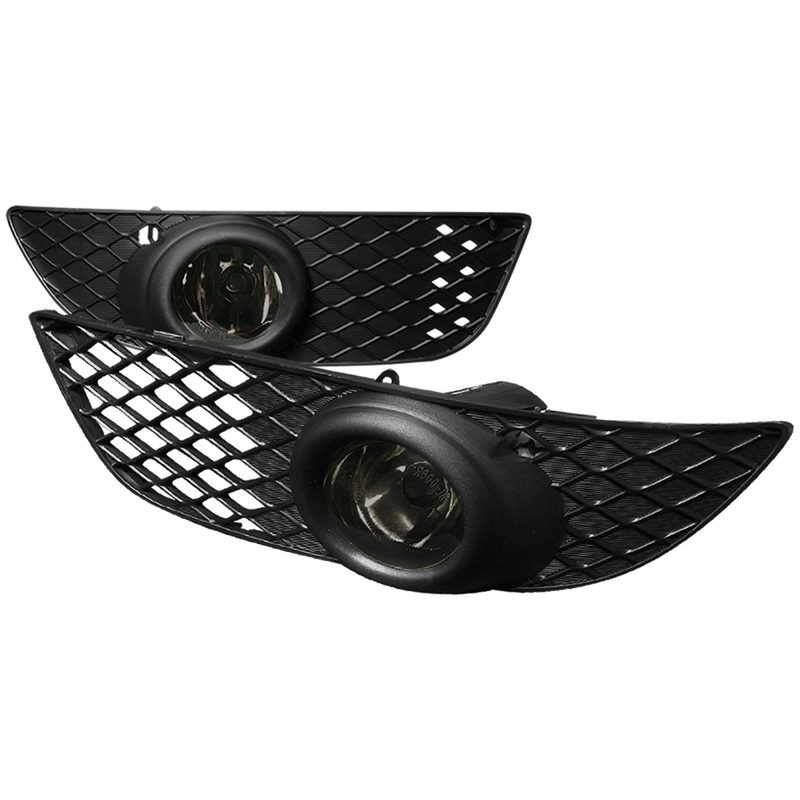 2008-2012 Mitsubishi Lancer H11 Fog Lights Kit Chrome Housing/Smoke Lens
