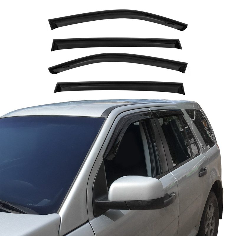 2016-2021 Hyundai Tucson Window Visor Vent Rain Deflector 4Pcs Smoke