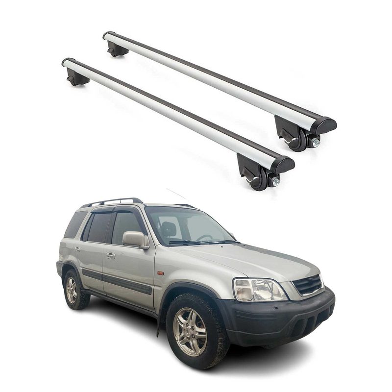 1997-2001 Honda CR-V Roof Rack Cross Bars Silver
