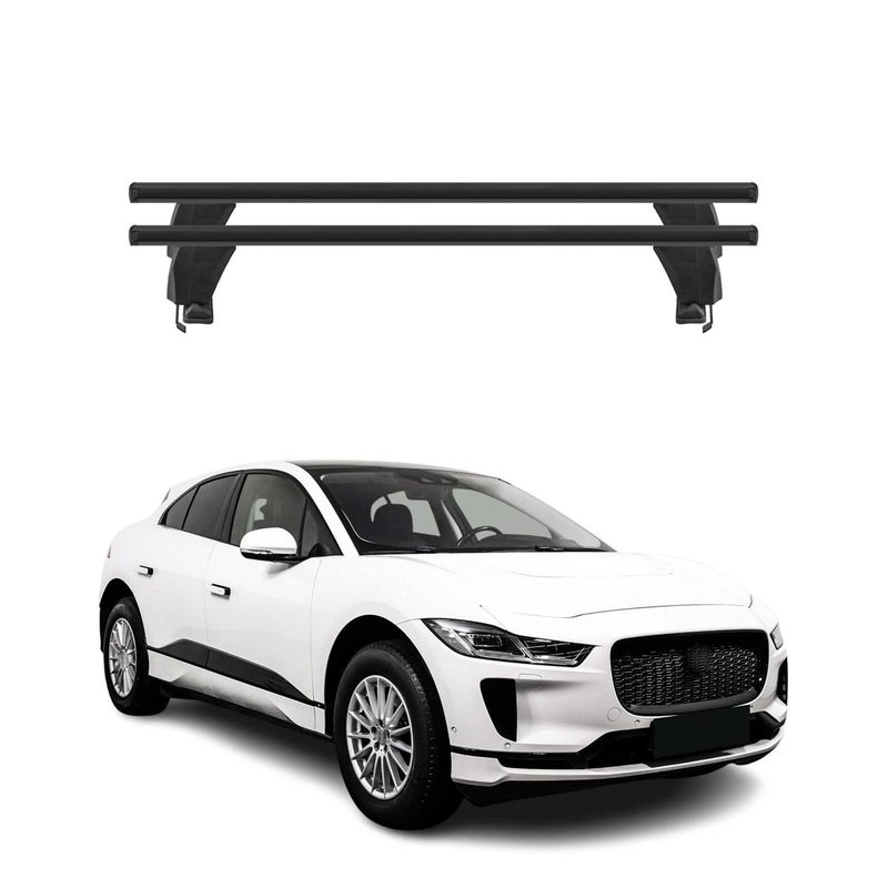 2019-2024 Jaguar I-Pace Roof Rack Cross Bars Black