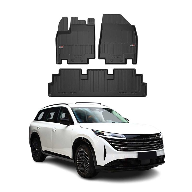 2022-2026 Nissan Pathfinder Premium Floor Mats Liners Full Set All Weather Heavy Duty