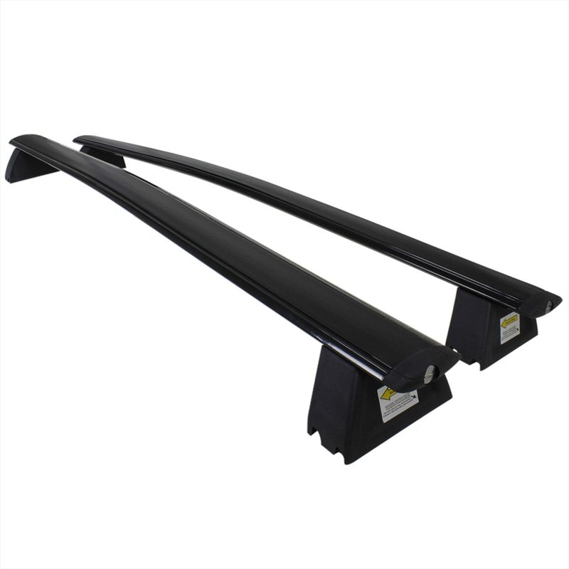 2011-2018 Jeep Grand Cherokee Aluminum Roof Rack Cross Bars Black