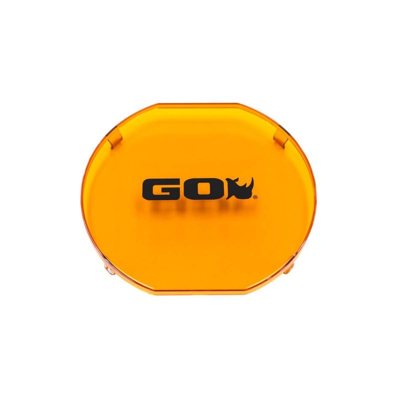 Cubierta para faros Go Rhino MAXLINE de 7" Ambar