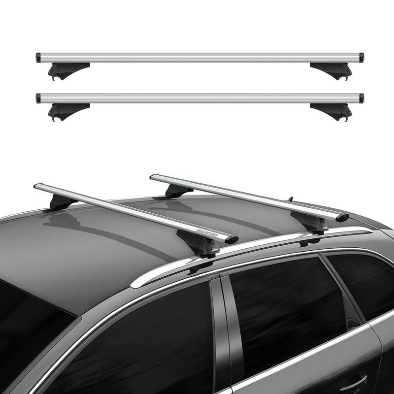 2022-2026 Hyundai Ioniq 5 Roof Rack Cross Bars Luggage Carrier Silver