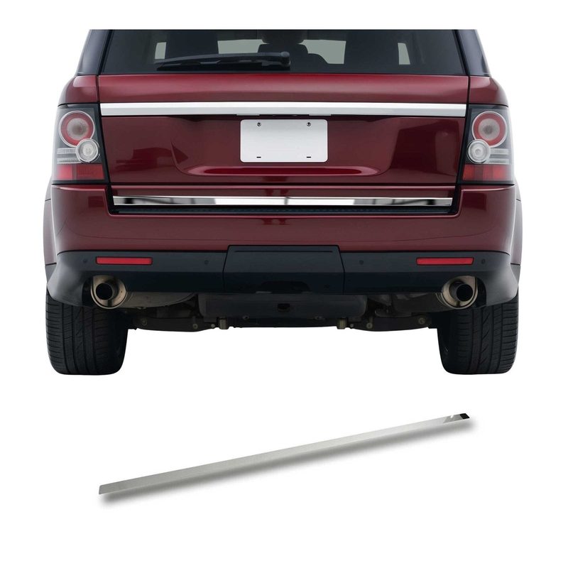 2014-2022 Land Rover Range Rover Sport Rear Trunk Molding Trim Stainless Steel Silver