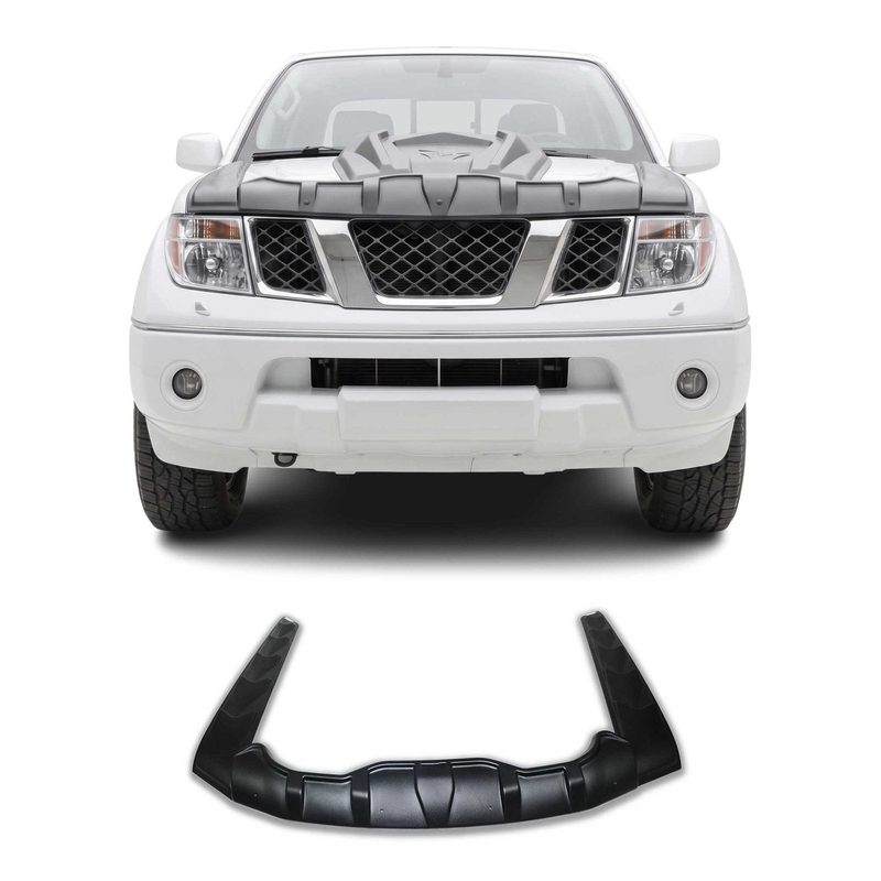 2005-2021 Nissan Frontier Front Bug Shield Hood Deflector 3Pcs