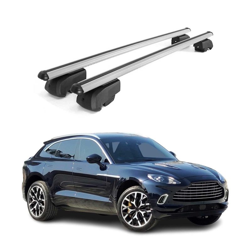2021-2024 Aston Martin DBX Roof Rack Cross Bars Silver