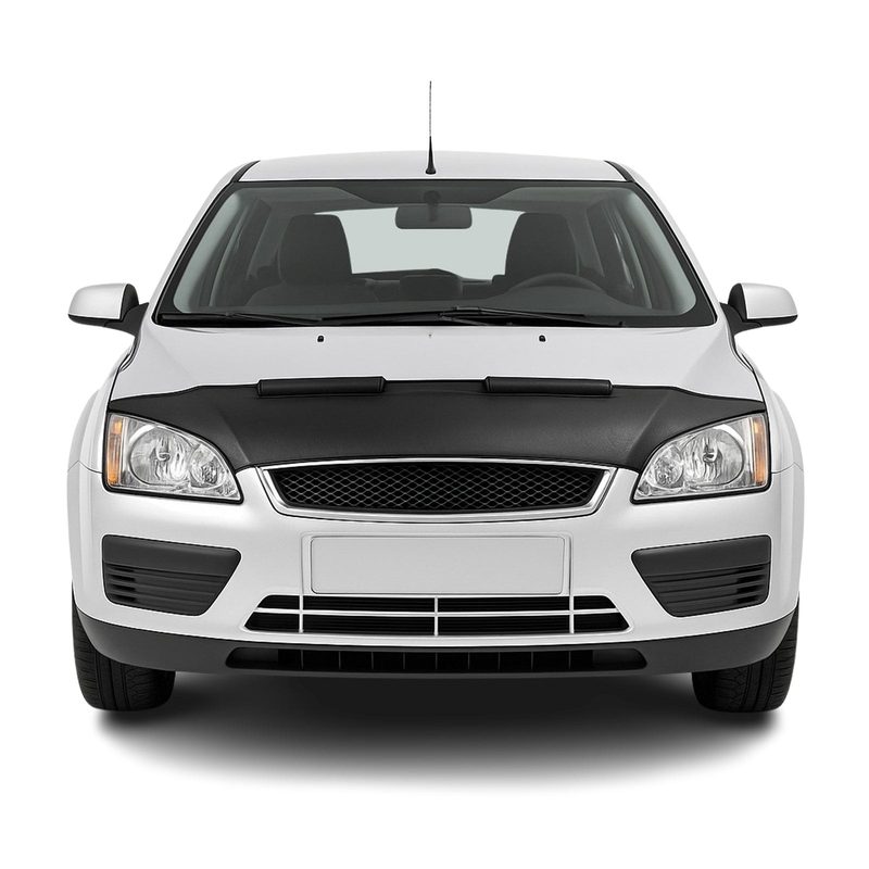 2004-2007 Ford Focus Car Bonnet Mask Hood Bra Black