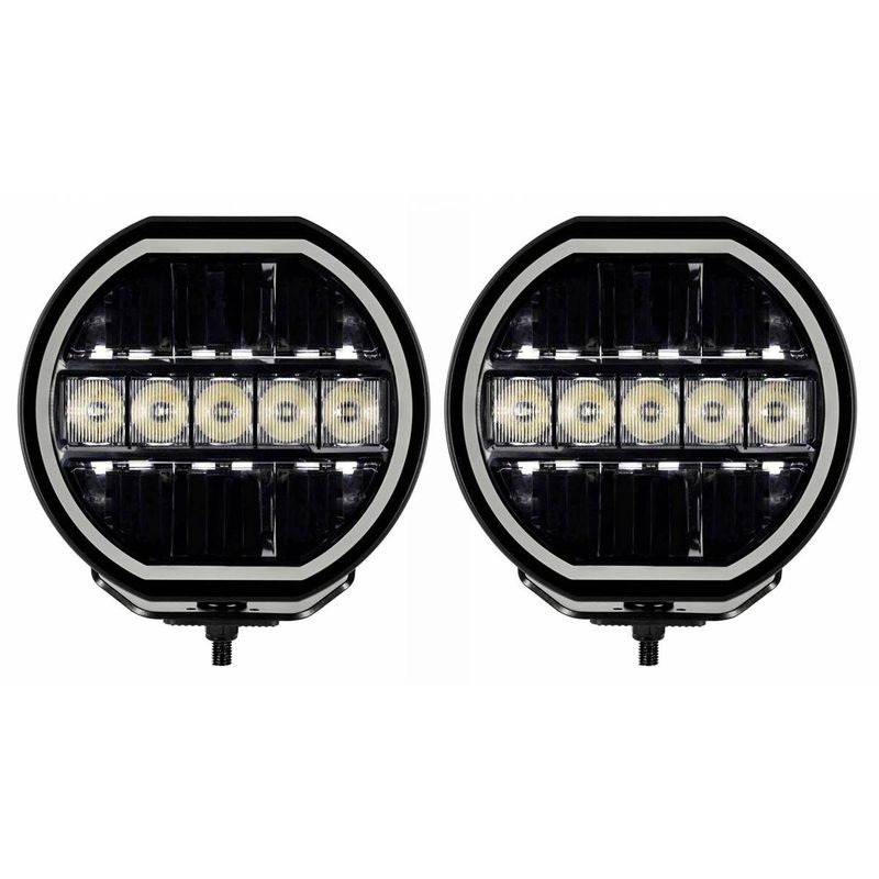 Faros MAXLINE 7" GR Blackout Series 1 Par Driving