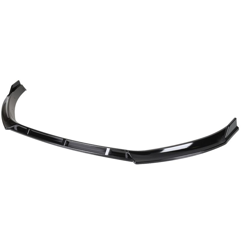 2014-2017 VW Golf Mk7 Glossy Black Polypropylene 3Pcs Bumper Lip Spoiler