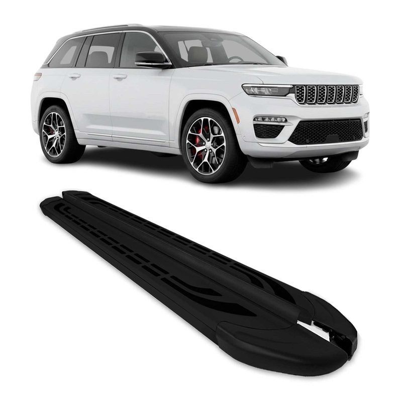 2021-2026 Jeep Grand Cherokee L Nerf Bar Side Step Running Boards Aluminum 2x