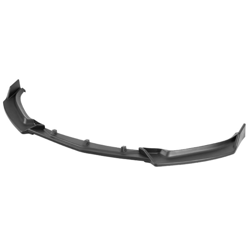 2014-2018 Mazda 3 Matte Black Polypropylene 3Pcs Bumper Lip Spoiler