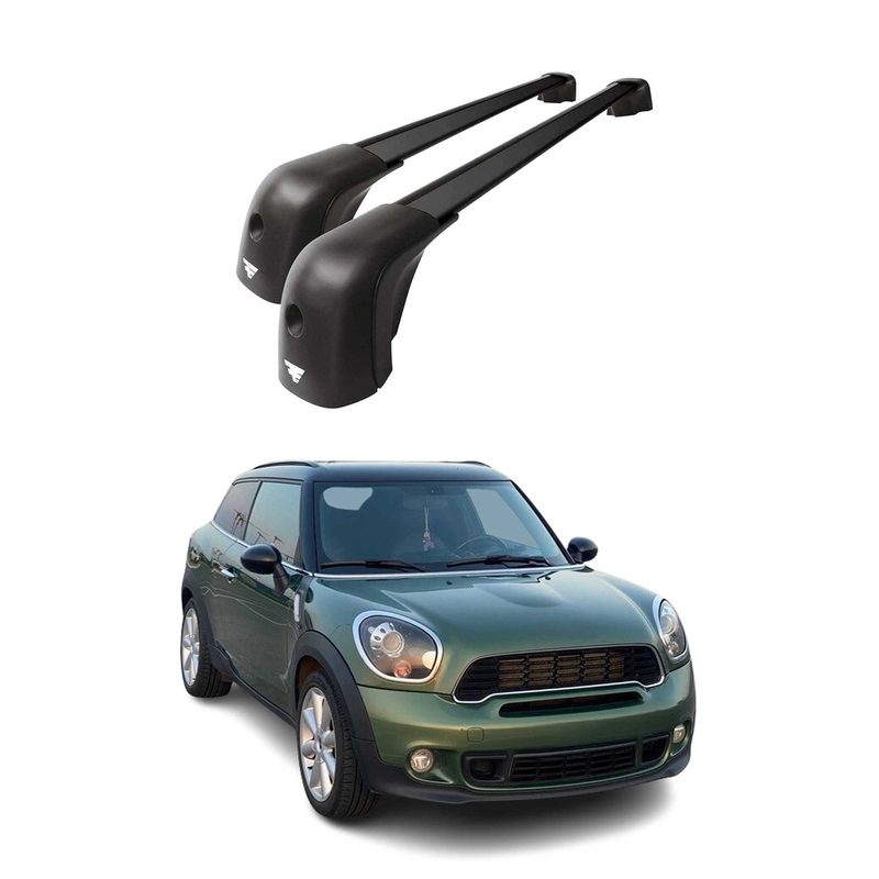 2013-2016 Mini Paceman Roof Racks Cross Bars Black